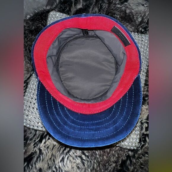 Valas Los Angeles Conductor Velvet Navy Hat Limited Collector, $435 retail - Picture 10 of 17